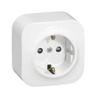 Розетка с заземлением Legrand Forix 782411 белая