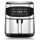 Аэрогриль электрический Hoffmans HM-788 сенсорный 12L 2400W Silver (3_07133)