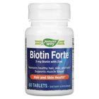 Биотин Форте с Цинком (В - Комплекс) Biotin Forte 3000мкг - 60 таб