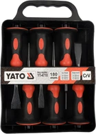 Набор Yato YT-4710 зубило и пробойник с протектором l=180 мм 6 шт (5906083947100)