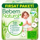 Підгузки Bebem Natural 6 Extra large 15+ кг 32 шт