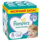 Подгузники Pampers Active Baby Junior Размер 5 (11-16 кг) 150 шт. (8001090910981)