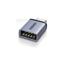 Адаптер-переходник UGREEN Type-C to USB 3.2, 10Gbps, Gray