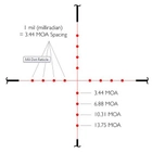 Оптичний приціл Hawke Vantage IR 6-24x50 AO Mil Dot IR R/G (925186) - зображення 3