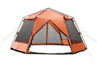 Шатро кемпінгове Tramp Lite Mosquito, 4,3×3,7 м, захист від комах, сталевий каркас, два входи orang (TLT-009.02)