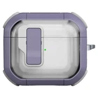 Футляр протиударний Locking Button для навушників Airpods 3 Light Purple