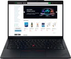 Ноутбук Lenovo ThinkPad E14 Gen 7 (21T1S0P400) Black / 14" IPS WUXGA / AMD Ryzen 7 250 / RAM 32 ГБ / SSD 1 ТБ / Подсветка клавиатуры / Зарядка по USB