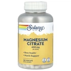 Цитрат магнію Solaray (Magnesium Citrate) 400 мг 180 шт