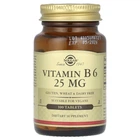 Вітамін В6 Solgar (Vitamin B6) 25 мг 100 таблеток SOL03082