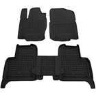 Автомобильные коврики в салон на Mercedes ML W166 11-15 черные Avto-Gumm Мерседес МЛ АМ0015167
