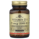Вітамін Д3 Solgar (Vitamin D3) 1000 МО 180 шт