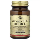 Вітамін В12 Solgar (Vitamin B12) 100 мкг 100 таблеток SOL03180