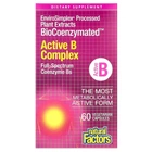 Активний комплекс вітамінів B Natural Factors (BioCoenzymated) 60 вегетаріанських капсул NFS01132