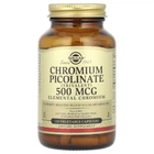 Хром піколінат Solgar (Chromium picolinate) 500 мкг 120 шт