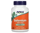 Селен без дріджів NOW Foods (Selenium Yeast free) 200 мкг 180 шт