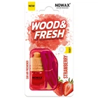 Ароматизатор повітря в блістері Nowax Wood&Fresh - Strawberry NX92105