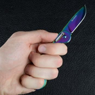 Нож TEKUT Sku Skinner LK5260A (длина: 18 4cm лезвие: 6 5cm) хамелеон - изображение 7