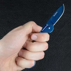 Нож TEKUT Sku Skinner LK5260C (длина: 18 4cm лезвие: 6 5cm) синий - изображение 7