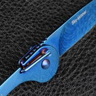 Нож TEKUT Sku Skinner LK5260C (длина: 18 4cm лезвие: 6 5cm) синий - изображение 8