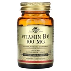 Вітамін B6 Solgar (Vitamin B6) 100 мг 100 шт
