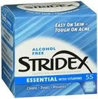 Диски очищуючі Stridex Single-Step Acne Control Essential Salicylic acid 1% - Засіб від вугрів 55шт