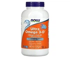 Омега 3-Д Ультра NOW Foods (Ultra Omega 3-D) 180 шт