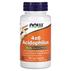 Пробіотики NOW Foods (4x6 Acidophilus) 4 млрд КУО 120 шт