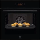 Electrolux Духовой шкаф электрический, 72л, A+, дисплей, конвекция, телескопические направляющие, черный