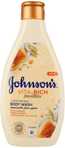 Гель для душа Johnson's Vita-Rich Ухаживающий с йогуртом, овсом и медом 250 мл (3574661509211/3574661385631)