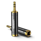 Аудіо адаптер UGREEN AV168 3.5mm Male to 6.35mm Female Adapter 1pcs(UGR-60711) (UGR-60711)