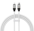 Кабель Baseus CoolPlay Series Fast Charging Cable Type-C to iP 20W 1m White (CAKW000002)