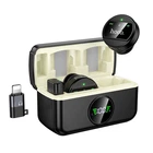 Бездротова мікрофонна система HOCO L22 Bright dual-mic (iP/Type-C) чорний