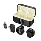 Беспроводная микрофонная система HOCO L22 Bright dual-mic (2 интерфейса Type-C + iPhone)