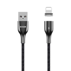 Магнитный Lightning кабель Remax RC-158i Magnets 3.0A, 1m black