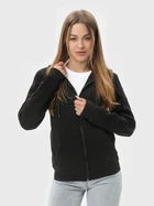 Толстовка на молнии женская Ray Premium Loose U0409W 3XL Черная (RAY2000000042329)