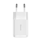Мережевий зарядний пристрій Baseus Compact Charger 2U 10.5W EU White (CCXJ010202)