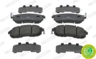 Колодки гальмівні дискові комплект Nissan Pulsar, Juke I, Cube 3, Tiida 03-25р Ferodo FDB4148