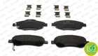 Колодки гальмівні дискові комплект Honda CR-V III-IV 06-25р Ferodo FDB4228