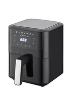 Аэрофритюрница Crownberg CB-5543, 4 л, 1500 Вт, 8 программ, механическое управление, дисплей, мультифункциональная
