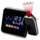 Часы‑метеостанция с проектором Color Screen Calendar 8190 — термометр, гигрометр, проекция времени