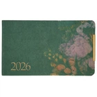 Тижневик Leo Planner 10х17 см 2026 Bloom 128 з Зелений (252714)