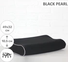 Подушка ортопедическая MirSon №6092 Delicate satin Black Pearl Memory 49х32х10.5 см (2200003262469)
