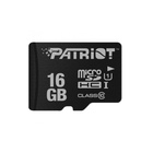 Карта памяти microSDHC (UHS-1) Patriot LX Series 16Gb class 10 (PSF16GMDC10)