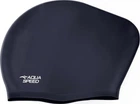 Шапка для плавания Aqua Speed LONG HAIR CAP 62224 черный One Size (705-07)