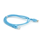 Патч-корд литой RITAR, CCA, UTP, RJ45, Cat.5e, 1m, синий PCR-CCA/1Be