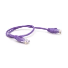 Патч-корд литий RITAR, UTP, RJ45, Cat.5e, 0,25m, фіолетовий, Cu (мідь)