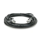 Патч-корд литий RITAR, CCA, UTP, RJ45, Cat.5e, 3m, чорний PCR-CCA/3Bk