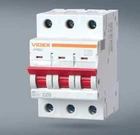 Автоматичний вимикач Videx RESIST RS4 16А 3п З 4 5кА (VF-RS4-AV3C16)