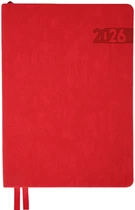 Ежедневник датированный Leo Planner 2026 Boss A5 368 страниц Красный (252636) (5056574456694)