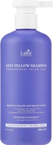 Шампунь проти жовтизні волосся - La'Dor Anti Yellow Shampoo 300ml (735895-31817)